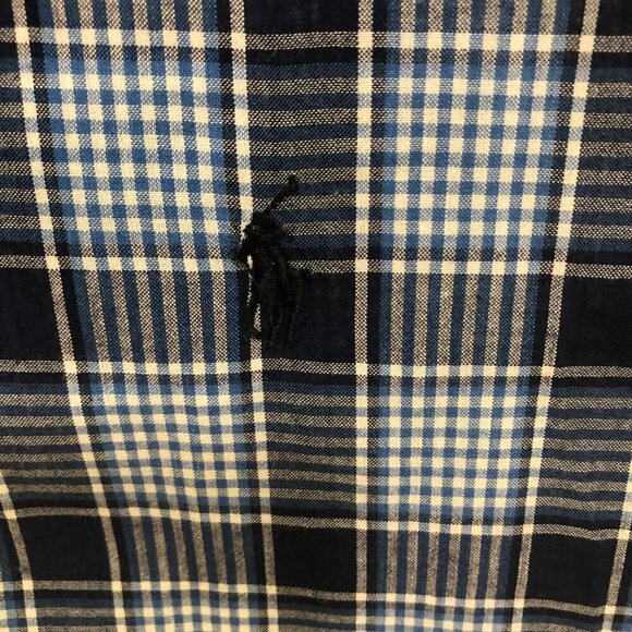 Ralph Lauren Blake Button Down Shirt Blue Plaid XL - Picture 6 of 7